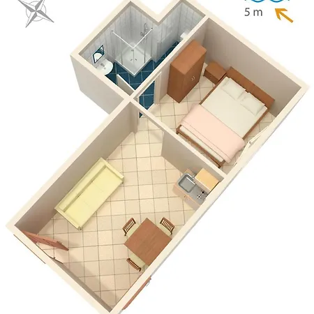 By The Sea Luka Dubrava, Peljesac - 4568 * Janjina